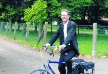 Kiwi priest pedals miles on Dutch roads