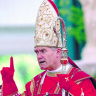 SUPERIOR OF SOCIETY OF ST. PIUS X GESTURES DURING ORDINATION IN SWITZERLAND