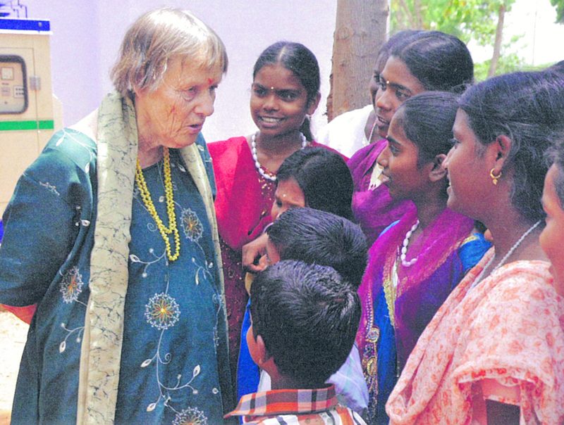 Jean Watson has helped hundreds of orphaned children in southern India