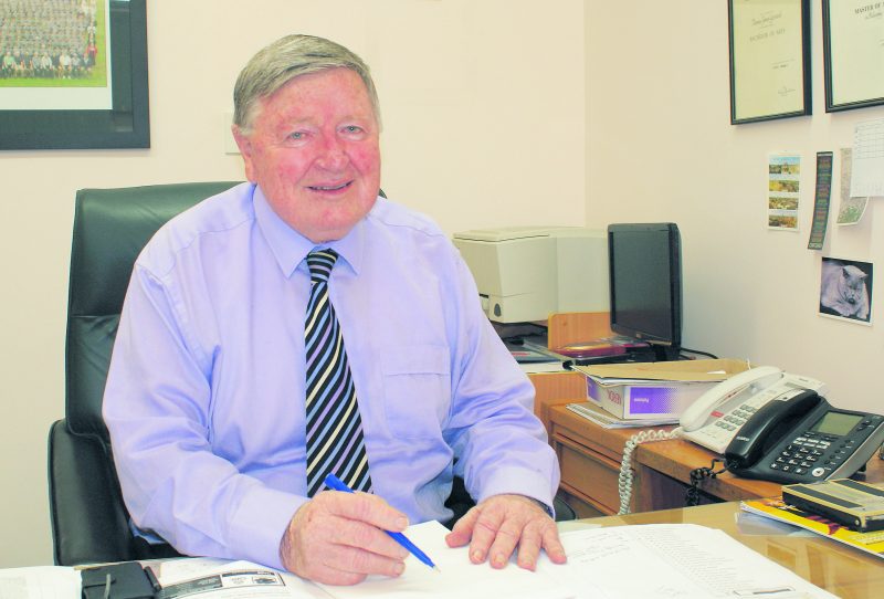 Tom Gerrard, NZ’s longest-serving secondary school principal.