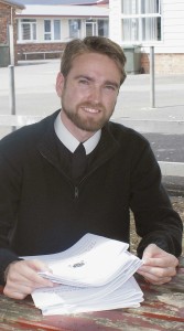 Australasia’s youngest DLS Brother, Lewis Harwood.