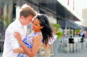 Adam Roughton and Edel Lobo each had a feeling soon after meeting that they were going to marry each other.