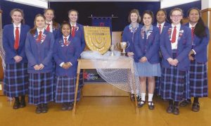 Marian College’s winning Bishop Lyons Shield team.