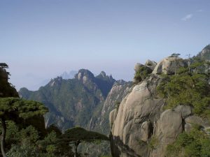 Sanqingshan, a beautiful area in the eastern Jiangxi Province.