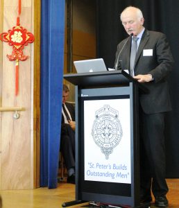 Kieran Fouhy, principal at St Peter's College.