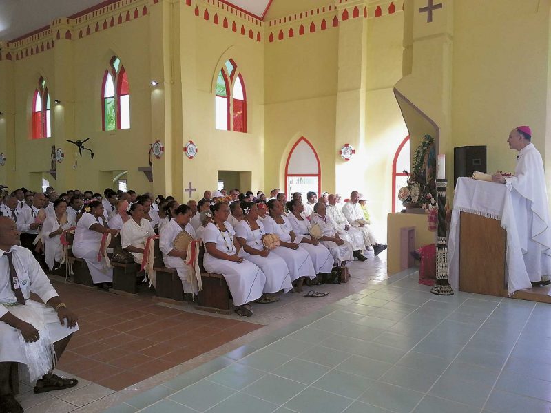 The Apostolic Nuncio, Archbishop Martin Krebs, addresses the congregation.