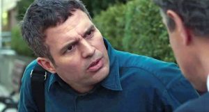 Mark Ruffalo stars in a scene from Spotlight.