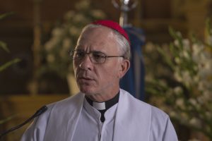 Dario Grandinetti, stars as Pope Francis in the movie Francisco.