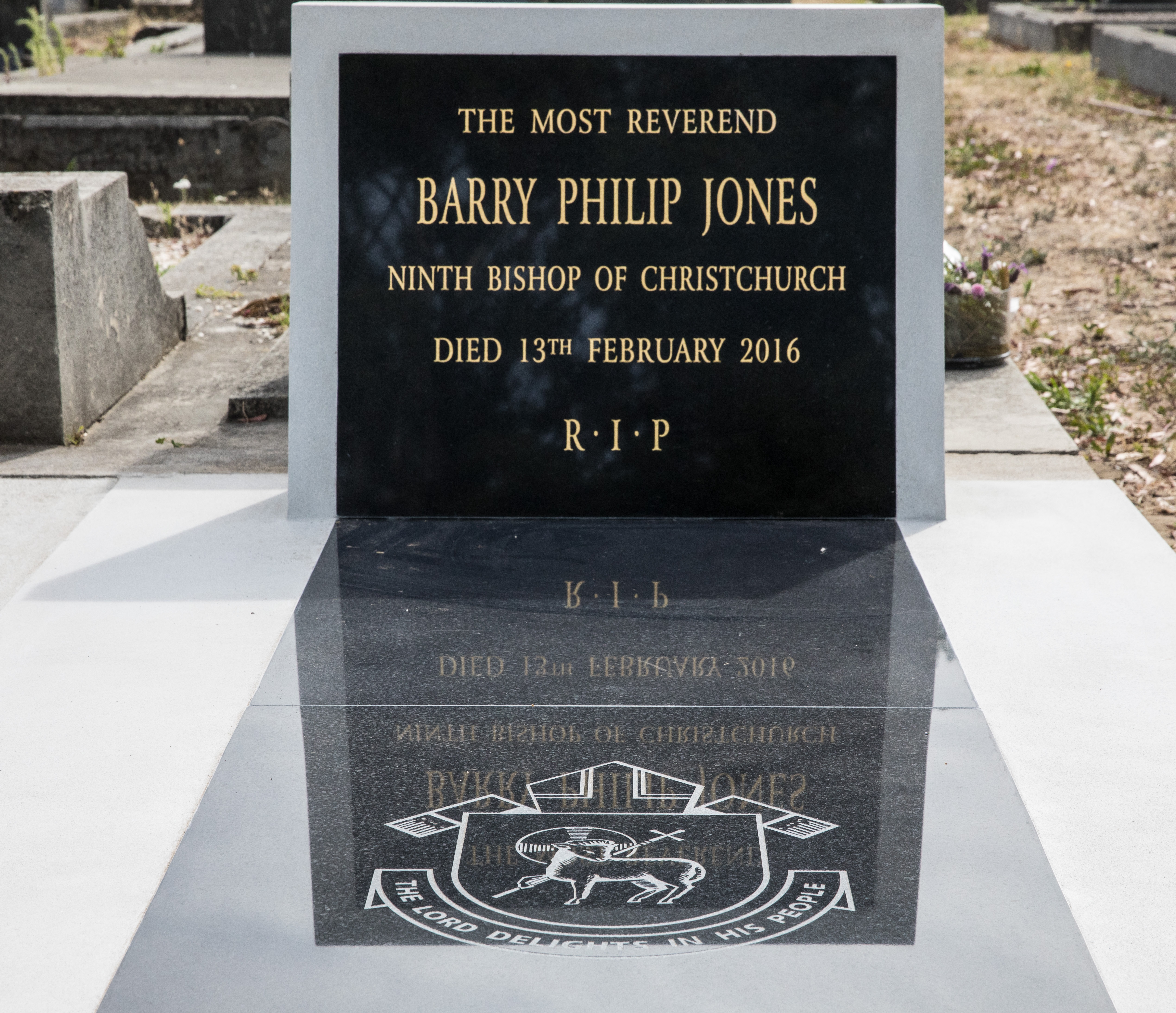 Bishop’s headstone unveiled