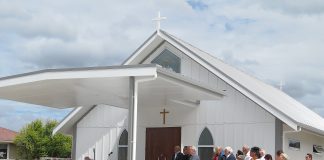 Many firsts as new Moerewa church opened