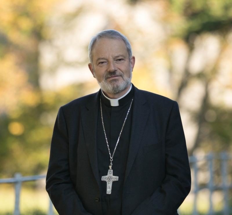 Bishop Kevin Doran of Elphin, chairman of the Council for Life of the Irish bishops' conference, is pictured in an undated photo. Bishop Doran has criticized Catholics who identify as "faith-filled" while spreading fear and mistrust of immigrants, particularly those who are Muslims. (CNS photo/Irish Catholic) See IRELAND-DORAN-MUSLIMS March 22, 2019