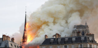 Blaze erupts at Paris’ iconic Notre Dame Cathedral; cause unknown