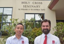 New first-year seminarians at Holy Cross