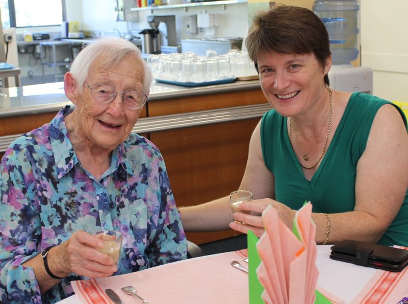 Sr Mary Irenaeus with Irish con-gen