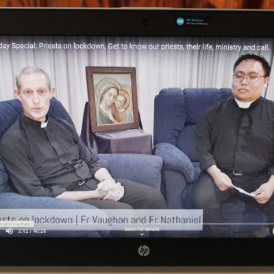Priests promote vocations during the lockdown
