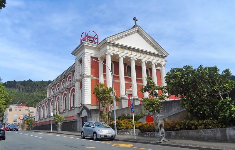 The Metropolitan Cathedral of the Sacred Heart, Wellington. 