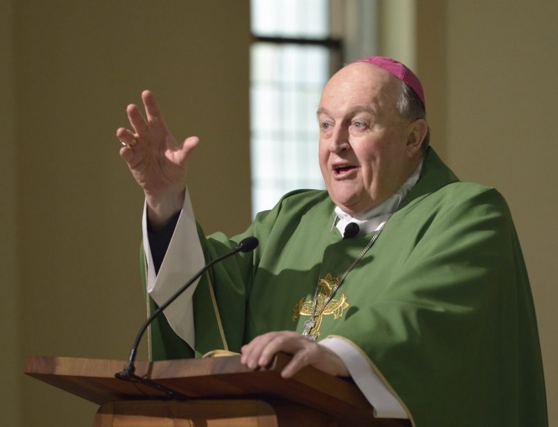 Retired Archbishop Philip Wilson, former president of the Australian Catholic Bishops' Conference who served as archbishop of Adelaide for 17 years, died at age 70 Jan. 17, 2021. He is pictured in a July 20, 2014, photo. (CNS photo/Paul Jeffrey)