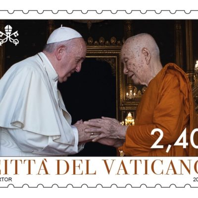 Vatican stamps highlight papal engagement in interreligious dialogue