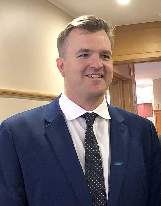 Auckland diocese general manager James van Schie 