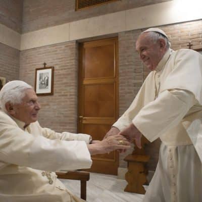 Pope Francis says Benedict rightly warned against not respecting human life