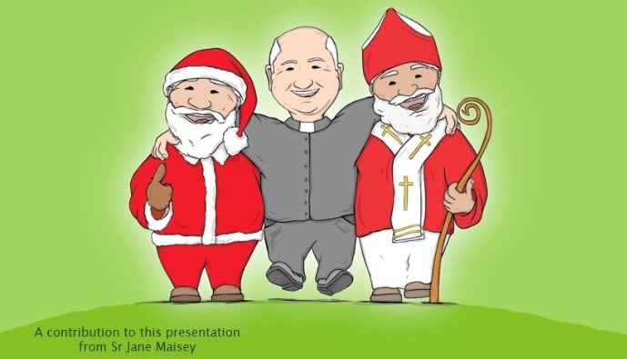 Fr Merv Santa Claus