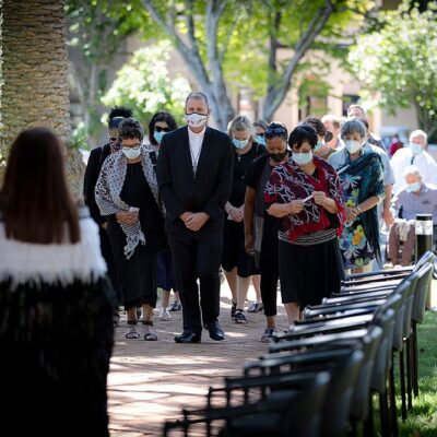 Ponsonby powhiri for new Auckland bishop