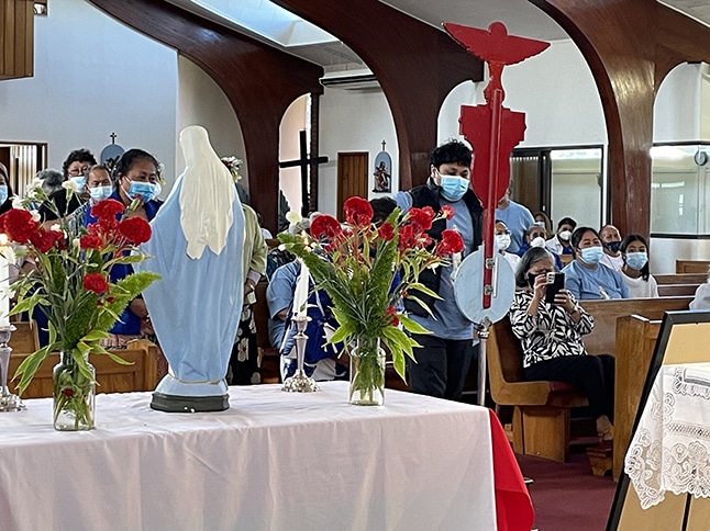 A scene from the Legion of Mary Acies