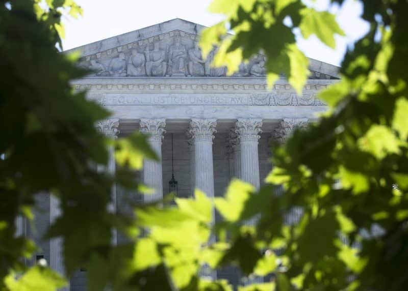 The Supreme Court is seen in Washington June 15, 2022. (CNS photo/Tyler Orsburn)