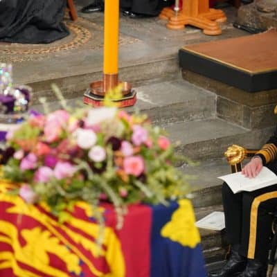 Cardinal prays at Queen’s funeral, signalling King Charles’ openness to dialogue