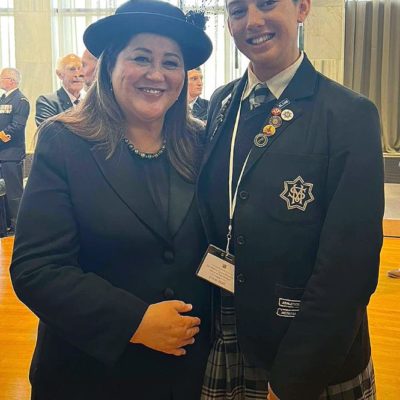 St Mary’s head girl reads at Queen’s service