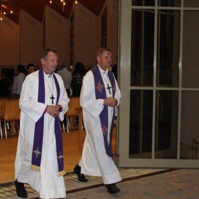 Bishop Lowe preaches at Auckland Anglican cathedral on Ash Wednesday