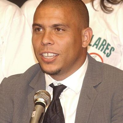 Brazilian soccer legend Ronaldo is baptised in Catholic church
