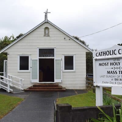 Rosary pilgrimage made to country church