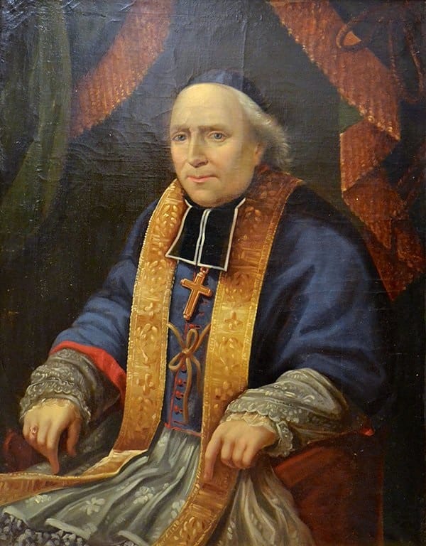Bishop Myriel is a fictional character in Victor Hugo's 1862 novel Les Misérables. A real figure behind the character is Bishop Bienvenu de Miollis of Digne -- and the French bishops have just agreed to opening the diocesan process for his beatification. Bishop Miollis is pictured in an undated painting. (OSV News photo/Public Domain)
