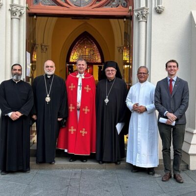 Don’t forget suffering Church throughout the world